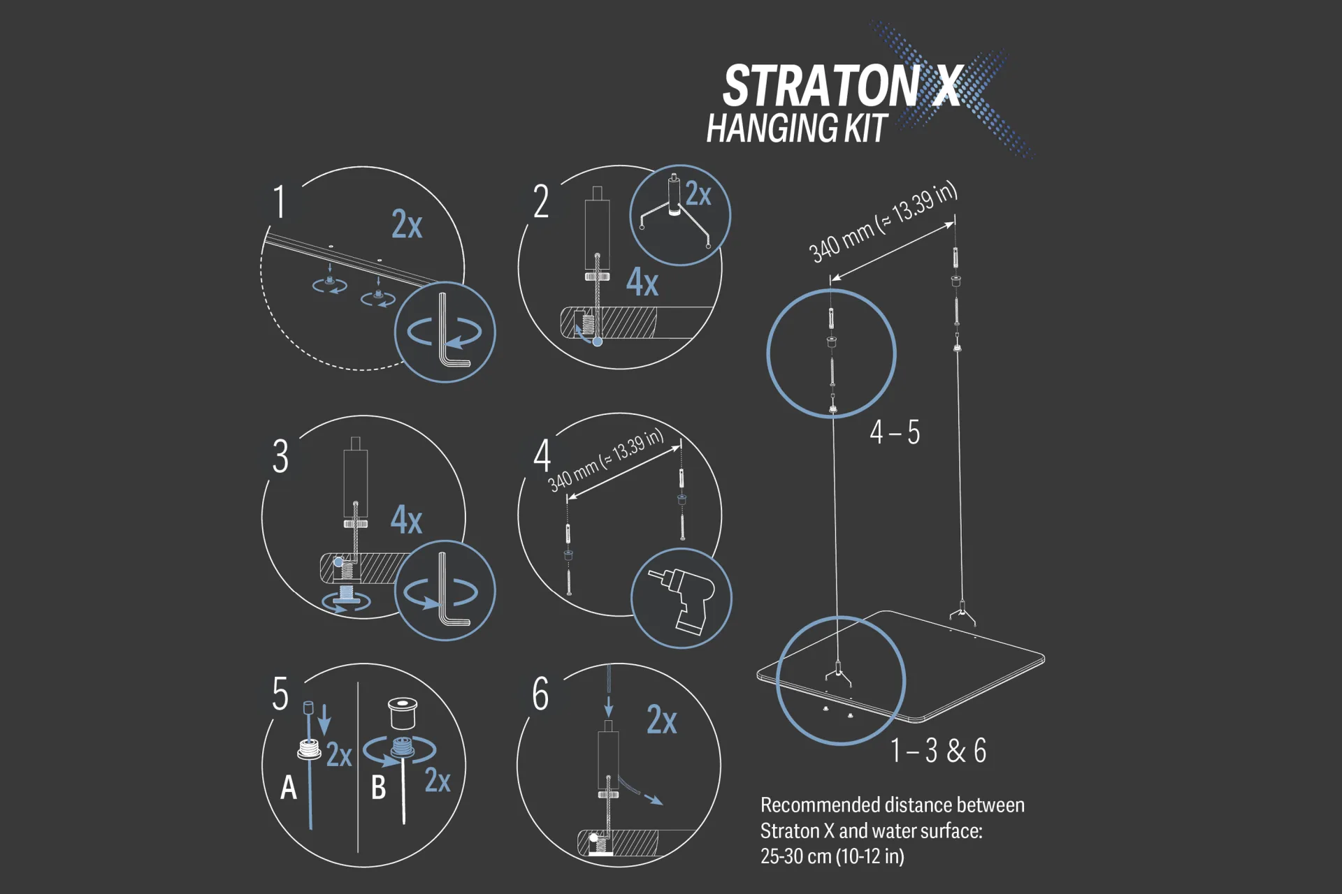 ATI Straton X Hanging Kit